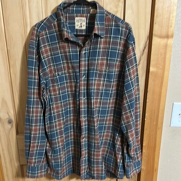 Vintage Redhead Brand Co.  Plaid Flannel Button-Up Shirt - Picture 1 of 4